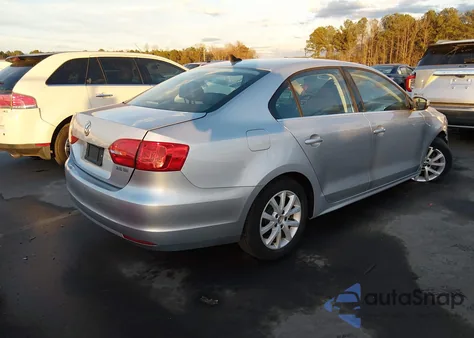 2013 Volkswagen Jetta Se из США, поврежденный, VIN 3VWDP7AJ5DM209702